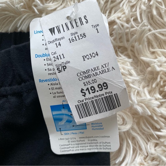 NWT Reebok Biker Shorts - Picture 4 of 4